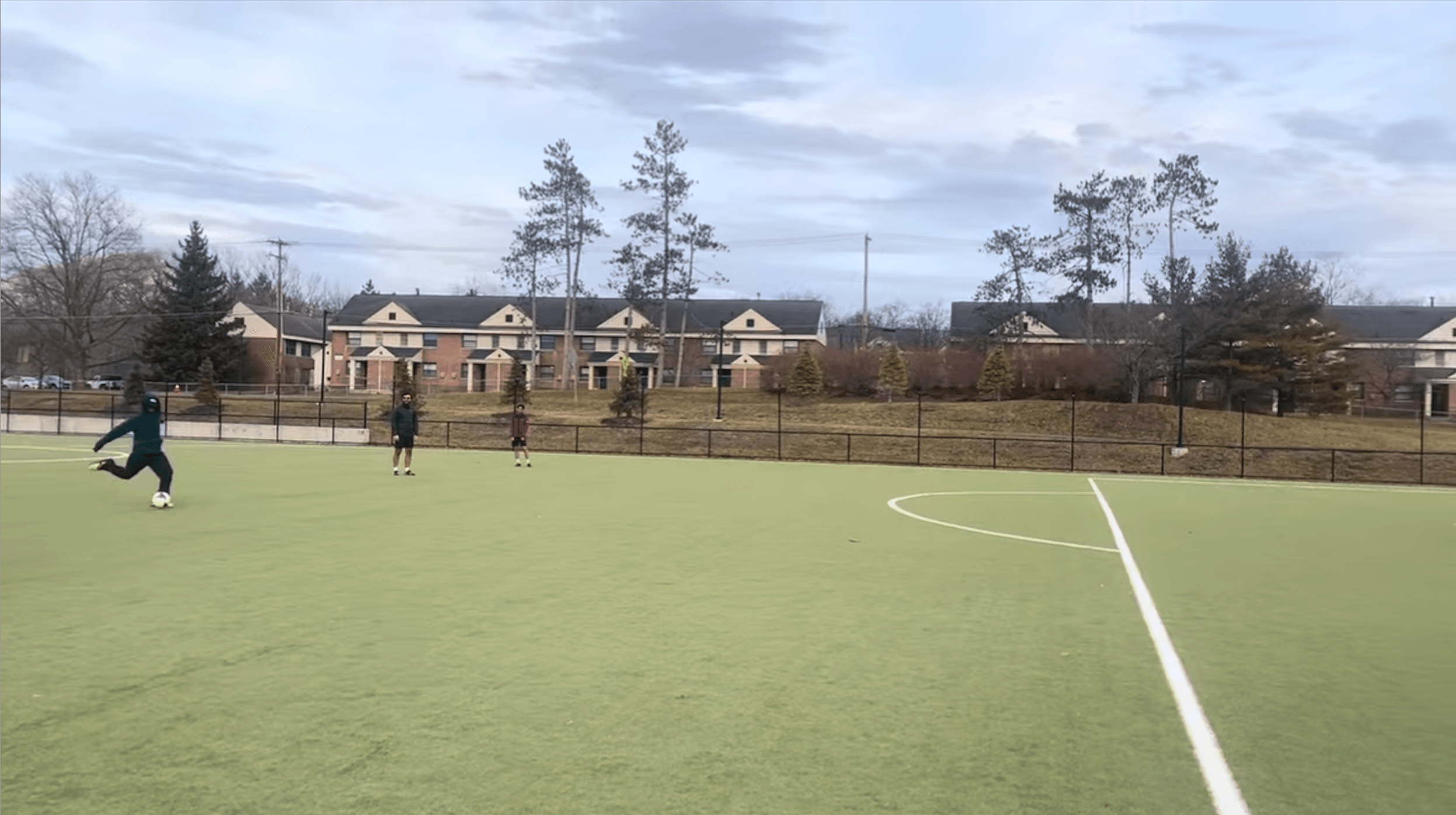 Football team moment